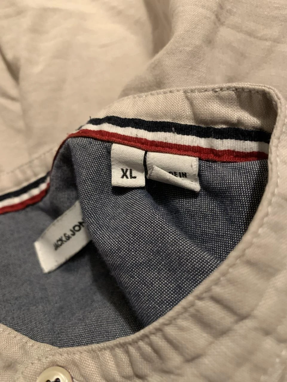 Beige blouse van Jack & Jones. Maat XL. – photo 4